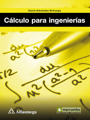 cover image of Cálculo para ingenierías